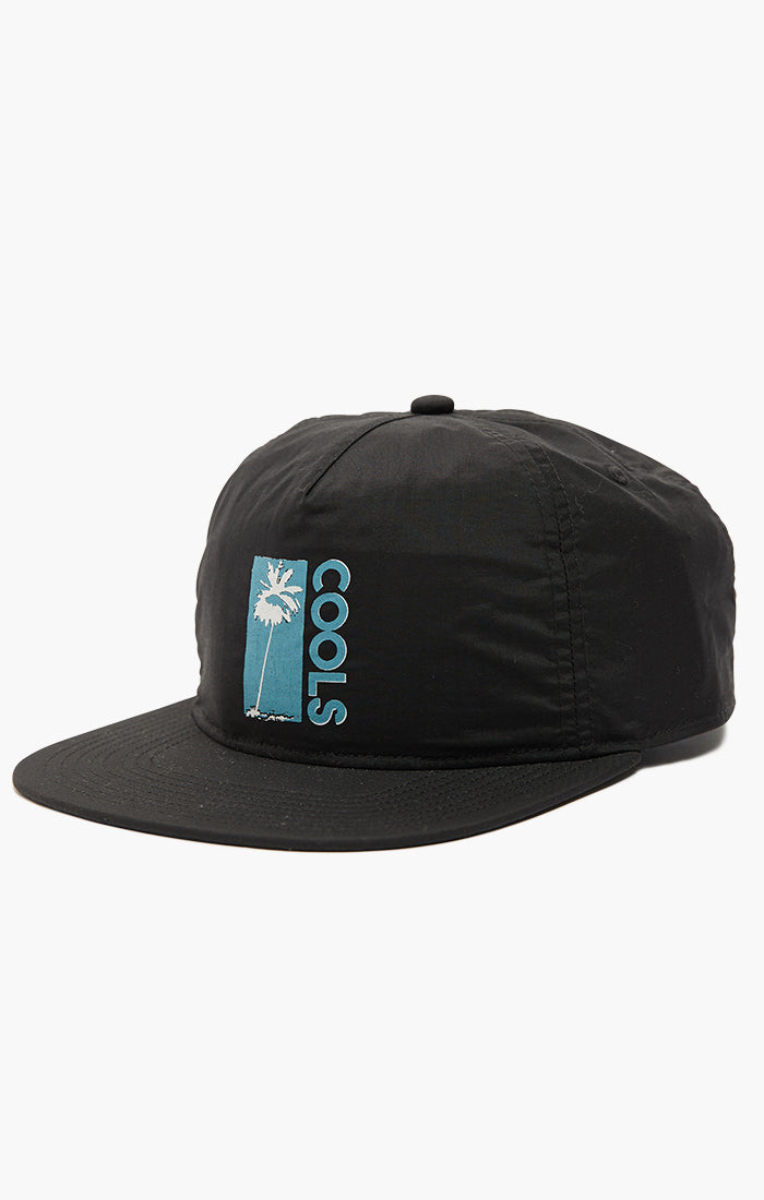 Cools Palms Nylon 5 Panel Black - Visual Media Number 1 of 1