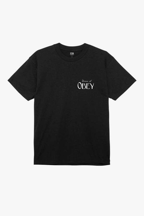 Obey Vacation Tee | Black - Main Image Number 2 of 2