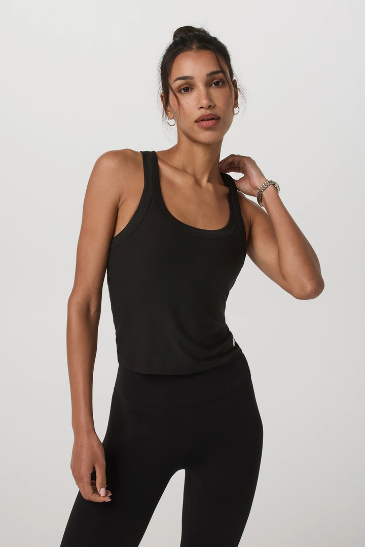 Energy Racerback Tank | Black - Thumbnail Image Number 1 of 2
