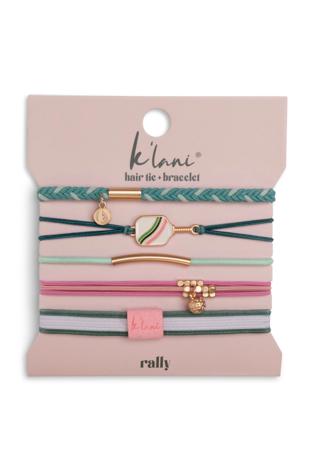 "Rally" Hair Tie Bracelets - Visual Media Number 1 of 1
