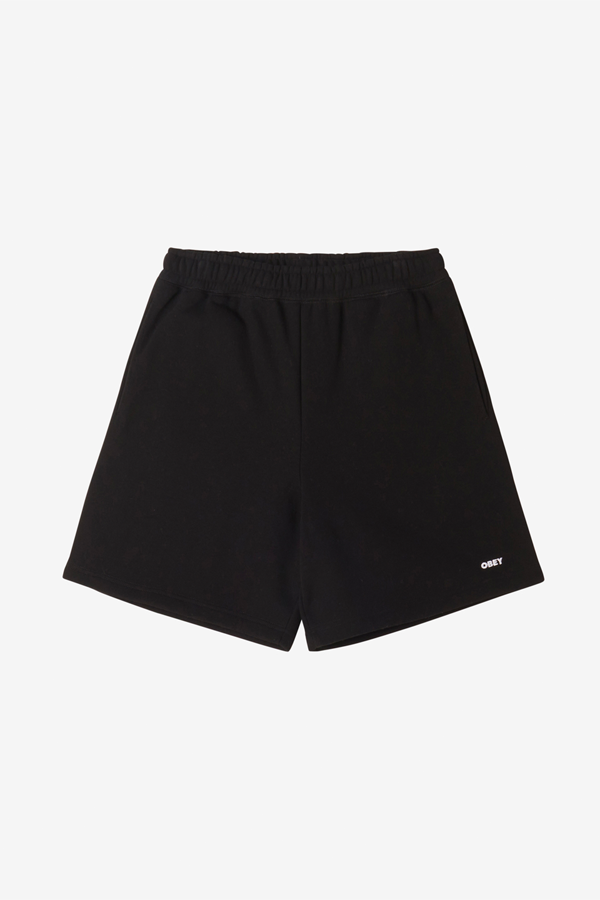 Established Works Bold Sweat Short | Black - Thumbnail Image Number 1 of 2
