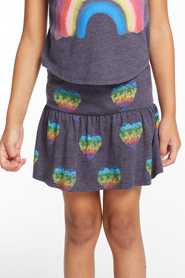 All Over Hearts Skirt | Avalon - Visual Media Number 1 of 3