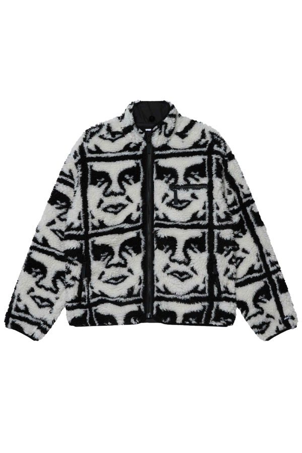 Obey Repeated Icon Sherpa | Black Multi - Visual Media Number 1 of 2