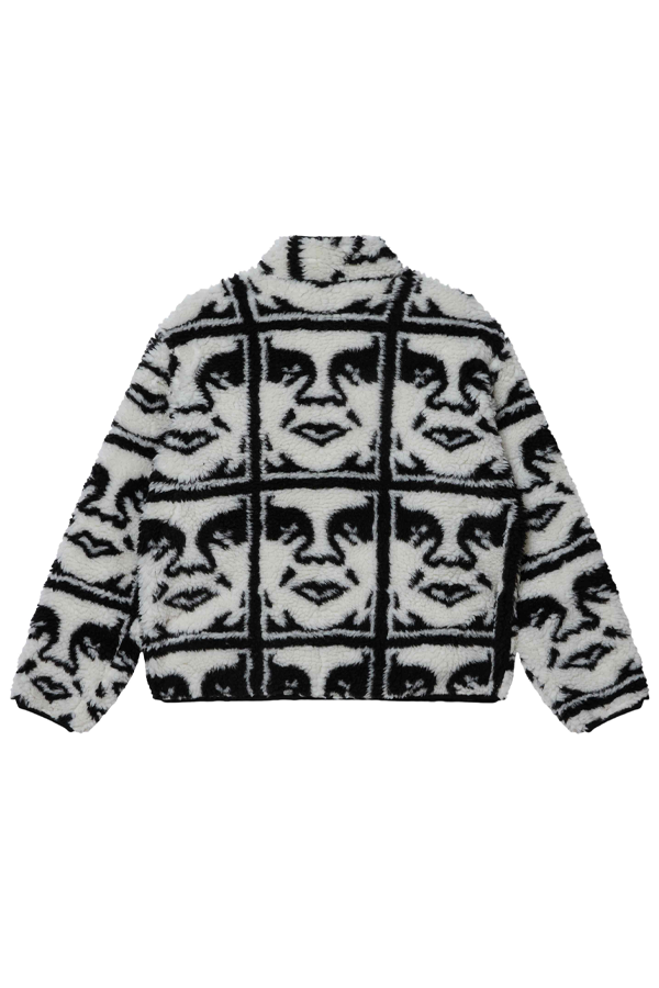 Obey Repeated Icon Sherpa | Black Multi - Visual Media Number 2 of 2