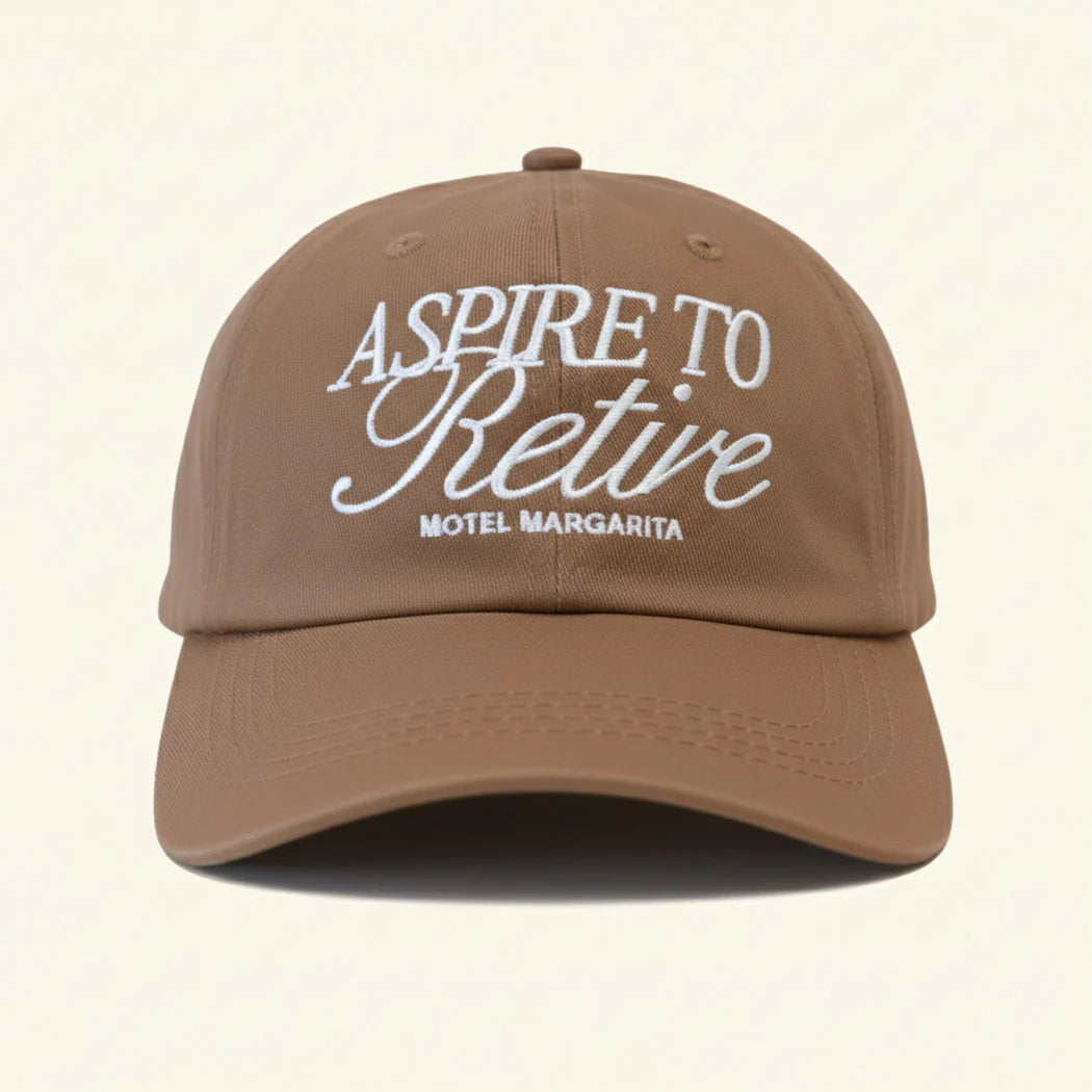 Retire Dad Hat | Mocha - Visual Media Number 1 of 2