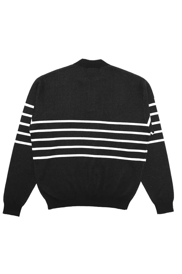 Rors Longsleeve Knit Sweater | Black - Visual Media Number 3 of 3