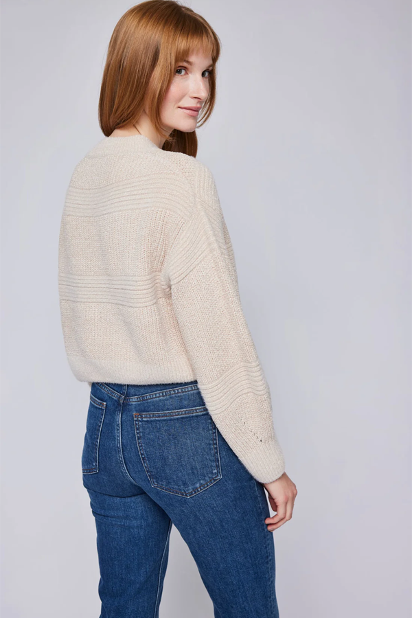 Rosetta Sweater | Bone - Thumbnail Image Number 2 of 3
