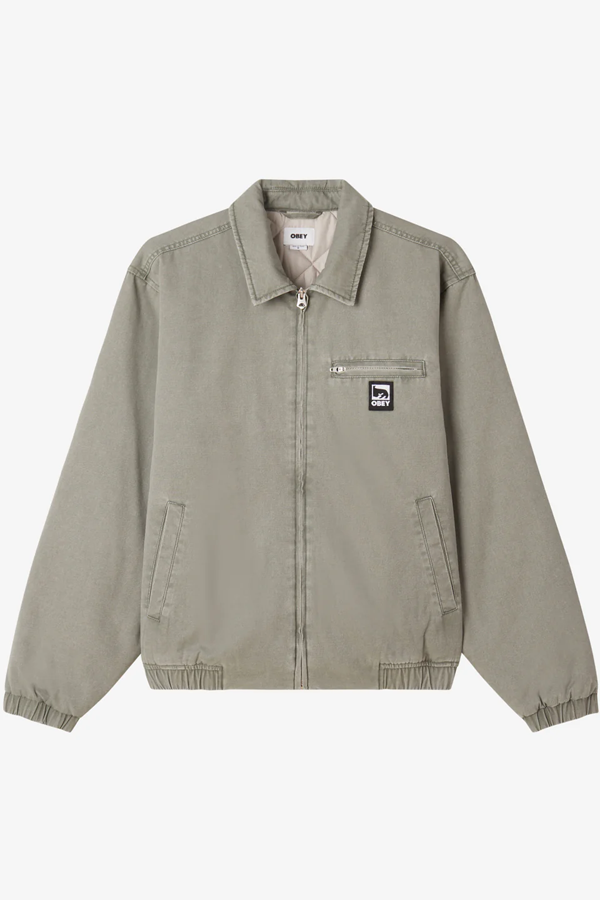 Division Blouson Jacket | Thyme - Visual Media Number 1 of 2