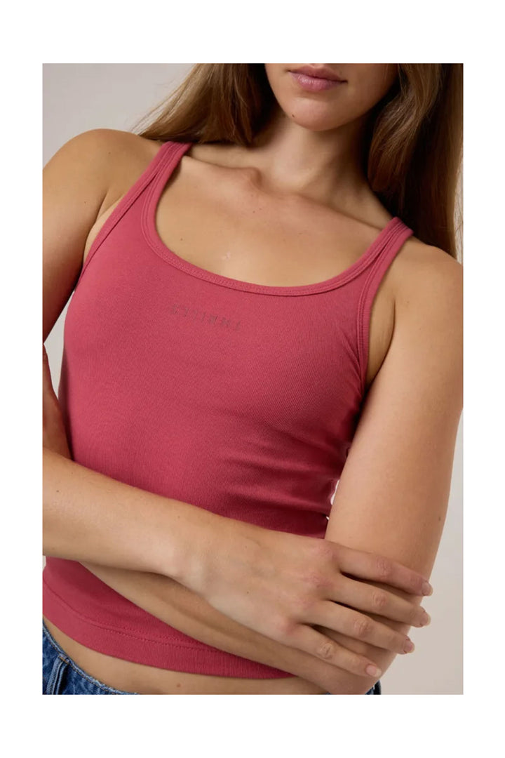 Minimal Thrills Scoop Tank | Redwood - Thumbnail Image Number 3 of 3

