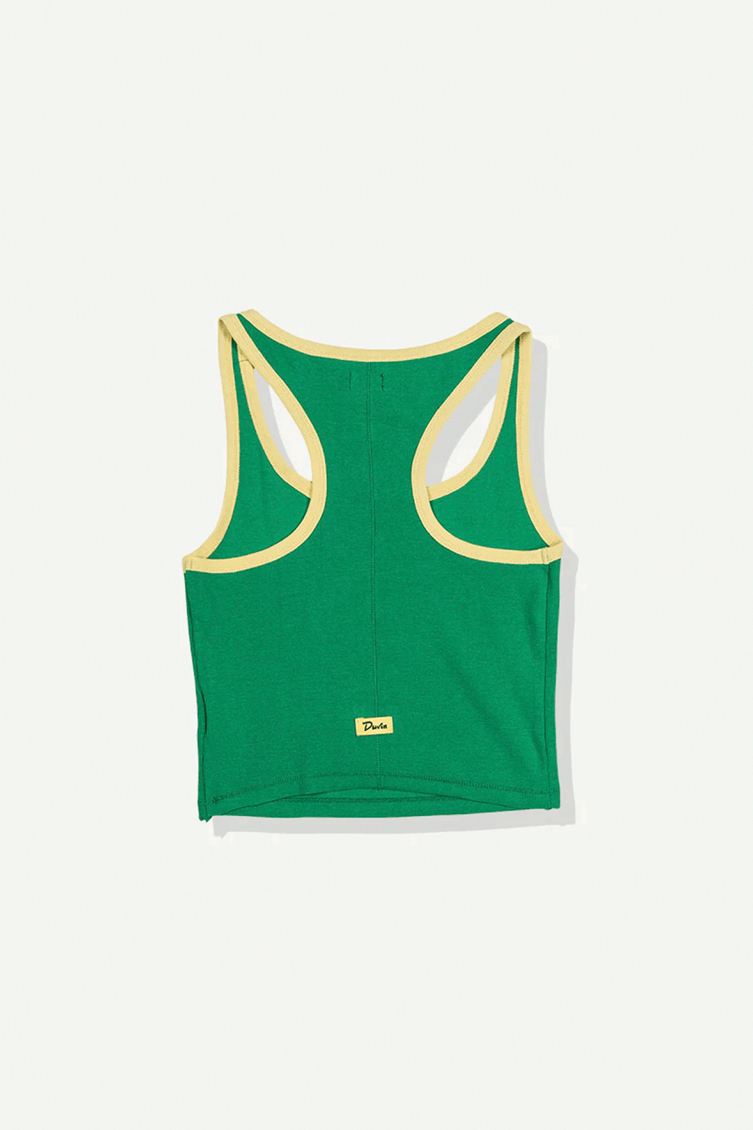 Retired Ribbed Tank | Green - Visual Media Number 2 of 3