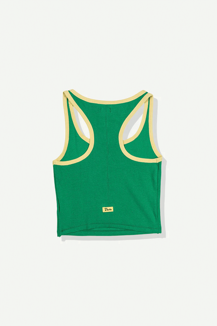 Retired Ribbed Tank | Green - Thumbnail Image Number 2 of 3
