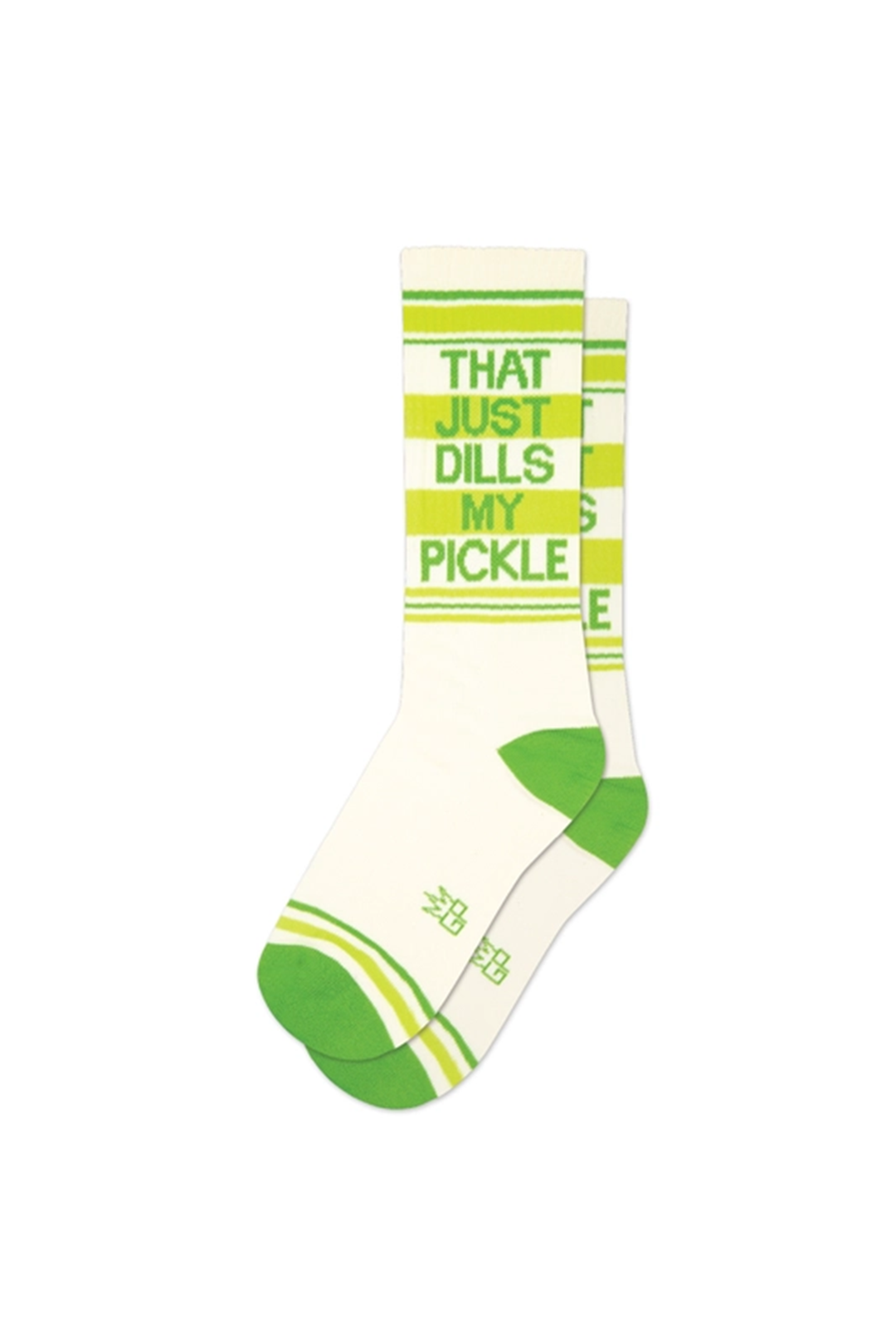 That Just Dills My Pickle Gym Crew Socks - Visual Media Number 1 of 1
