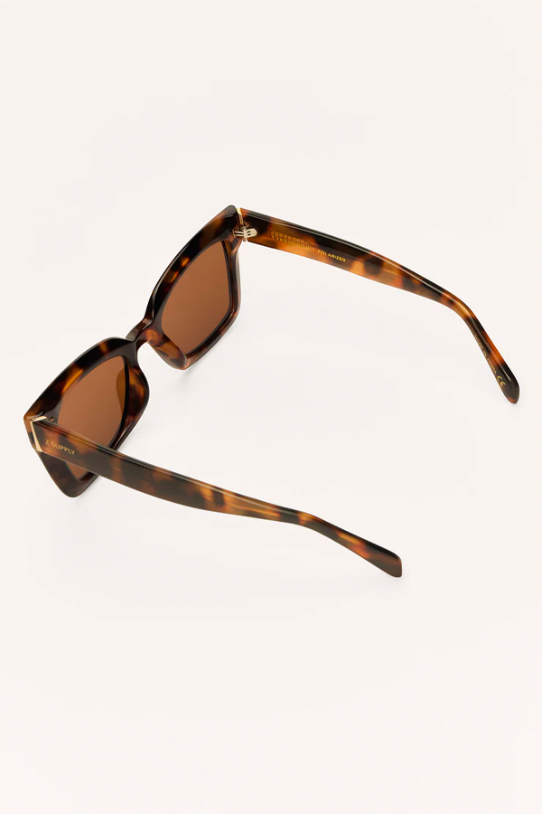 Confidential Sunglasses | Brown Tortoise - Brown - Thumbnail Image Number 5 of 5
