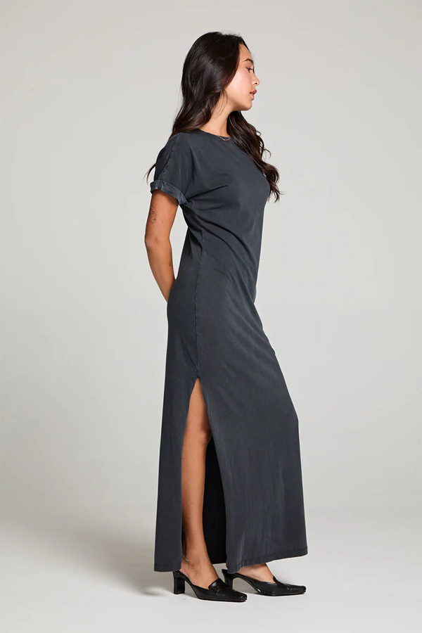 Saloonn Maxi Dress | Licorice - Visual Media Number 4 of 5