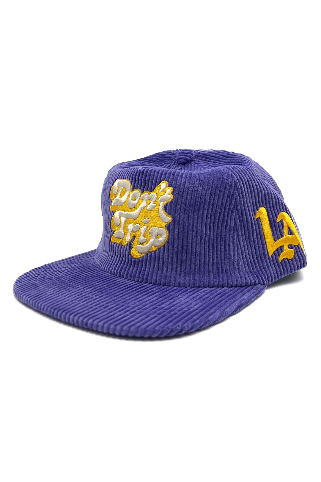 Don't Trip Fat Corduroy Hat | LA Purple - Visual Media Number 1 of 1