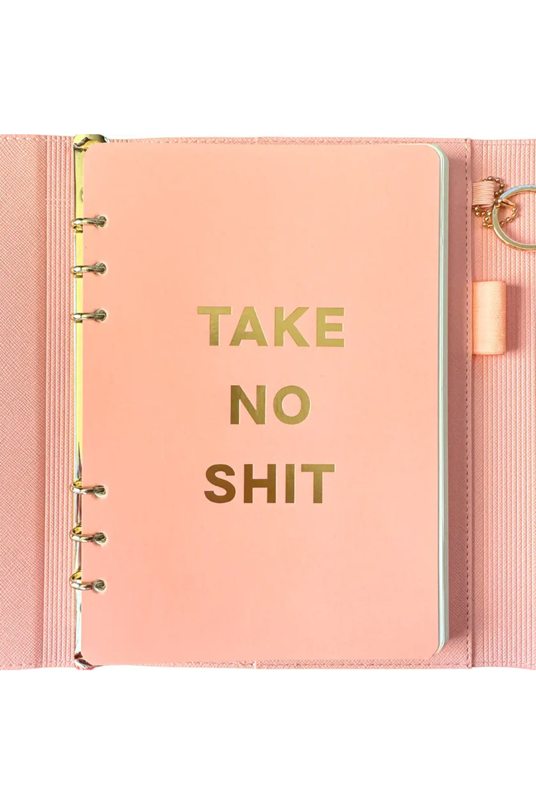 Take No Shit Vegan Leather Journal - Visual Media Number 3 of 3
