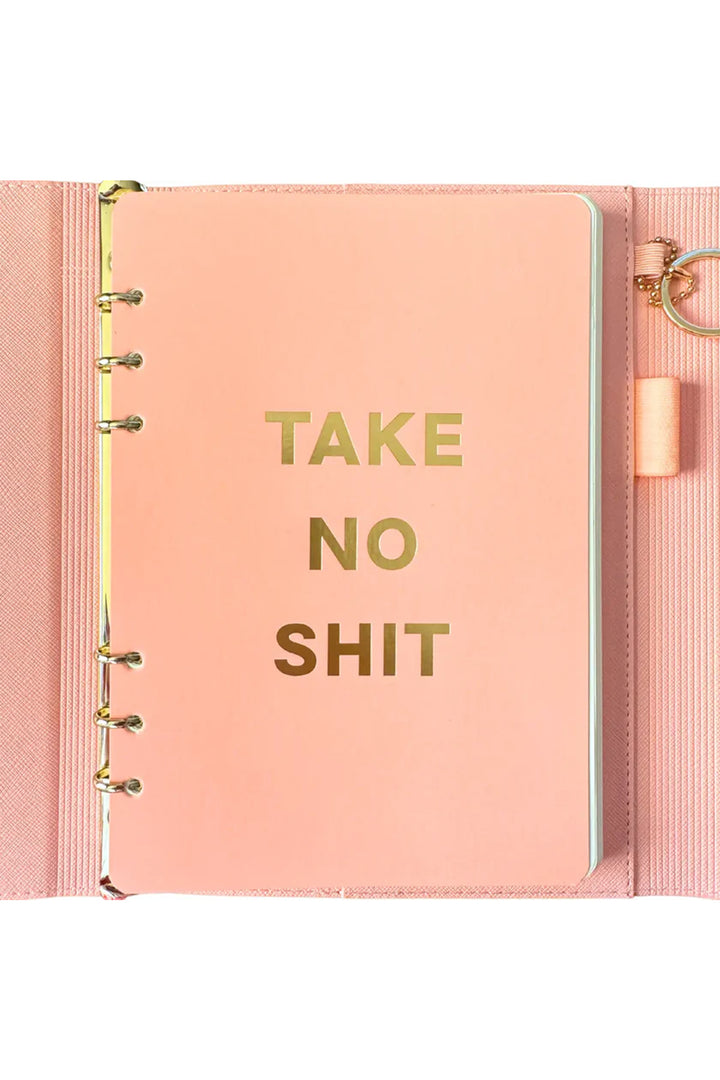 Take No Shit Vegan Leather Journal - Thumbnail Image Number 3 of 3
