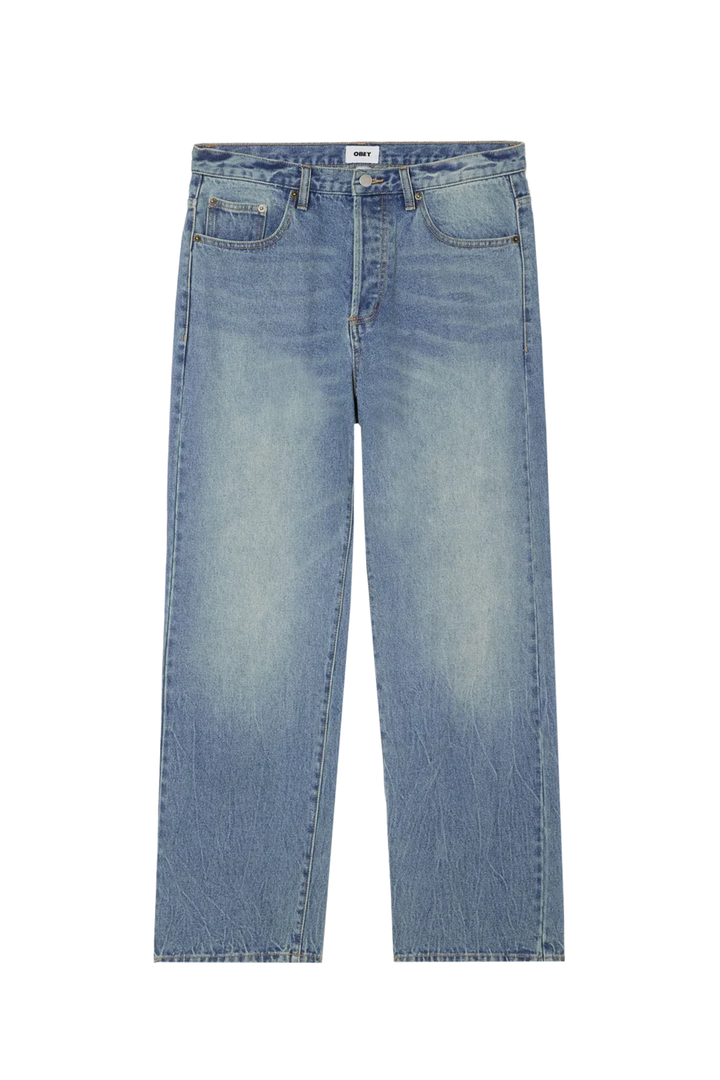 Boxcar Straight Leg Denim | Indigo - Thumbnail Image Number 1 of 2
