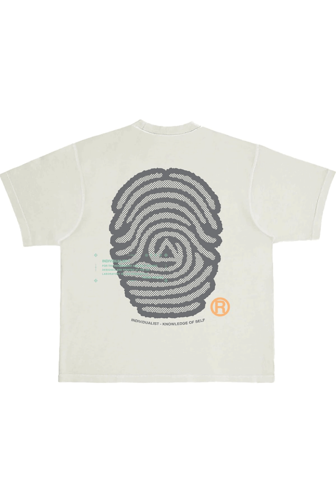 Core Logo Tee | Antique White - Visual Media Number 2 of 2