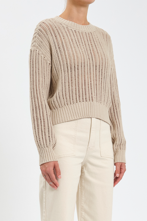 Seaside Sweater | Sand - Thumbnail Image Number 2 of 3
