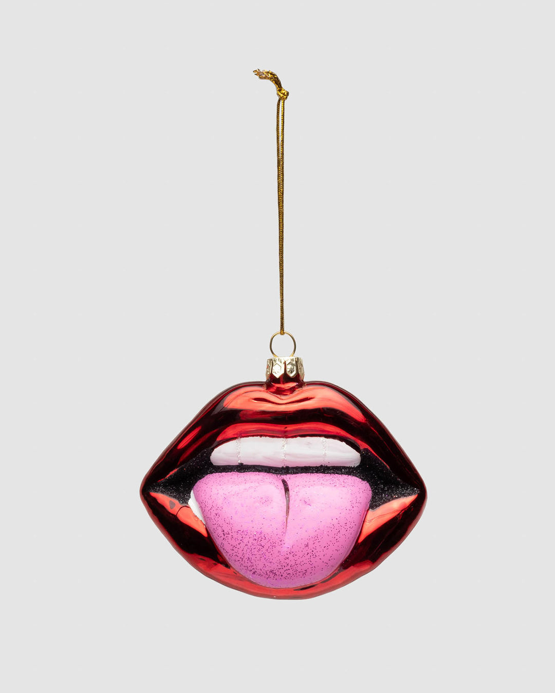 Glittered Tongue Ornament - Visual Media Number 1 of 1