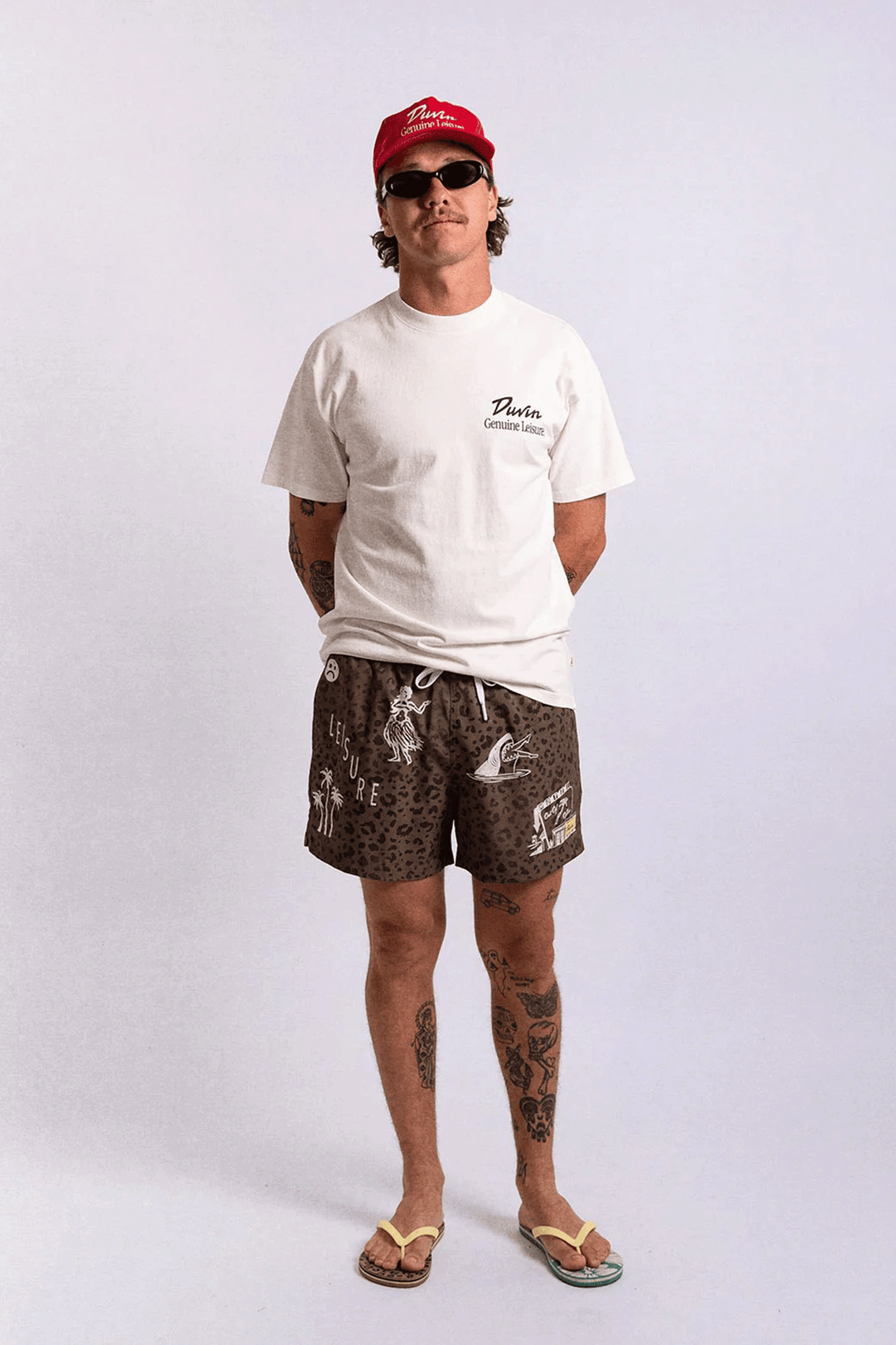 Club Swim Short | Leopard - Visual Media Number 1 of 3