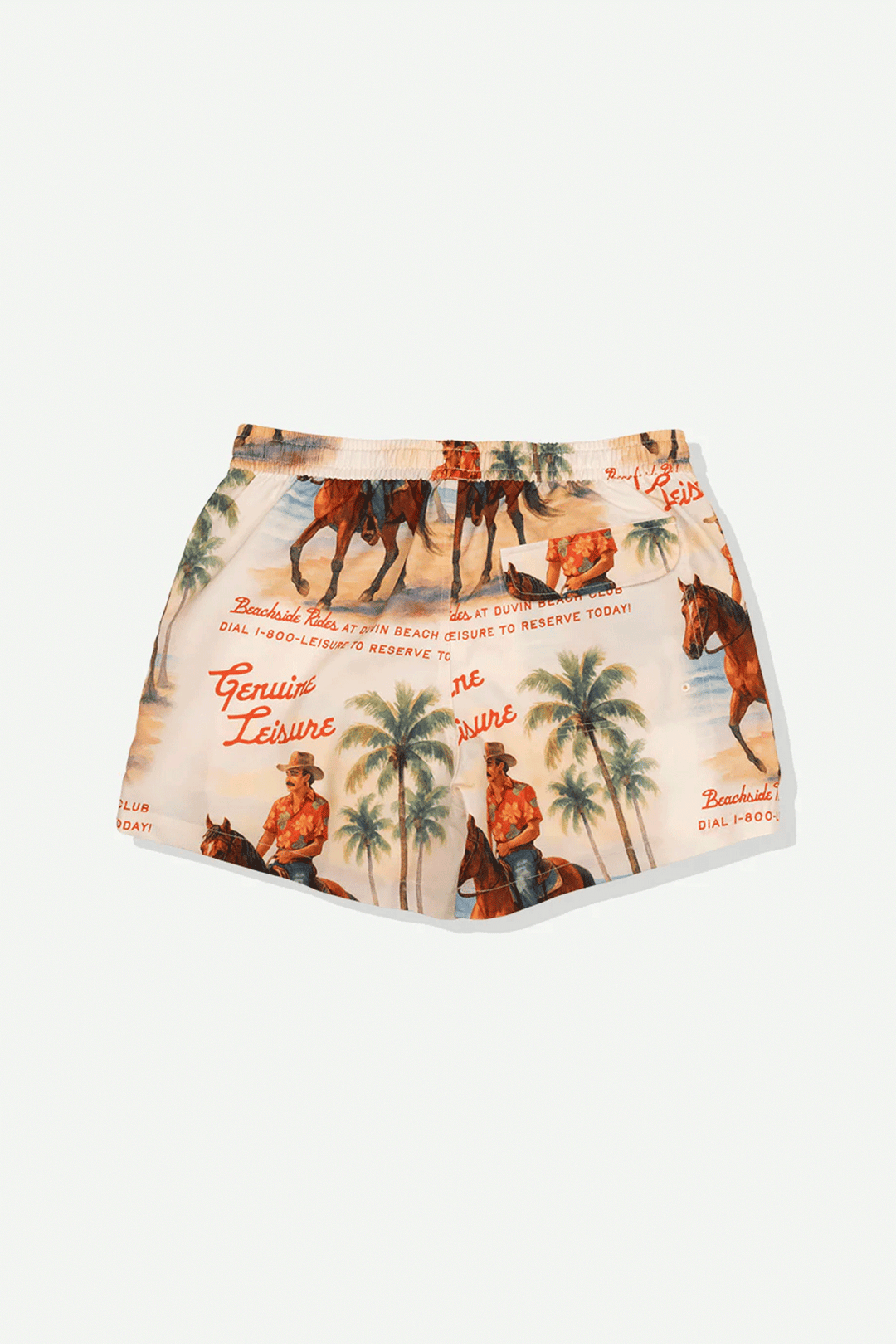 Beach Ranch Swim Short | Antique - Visual Media Number 2 of 2