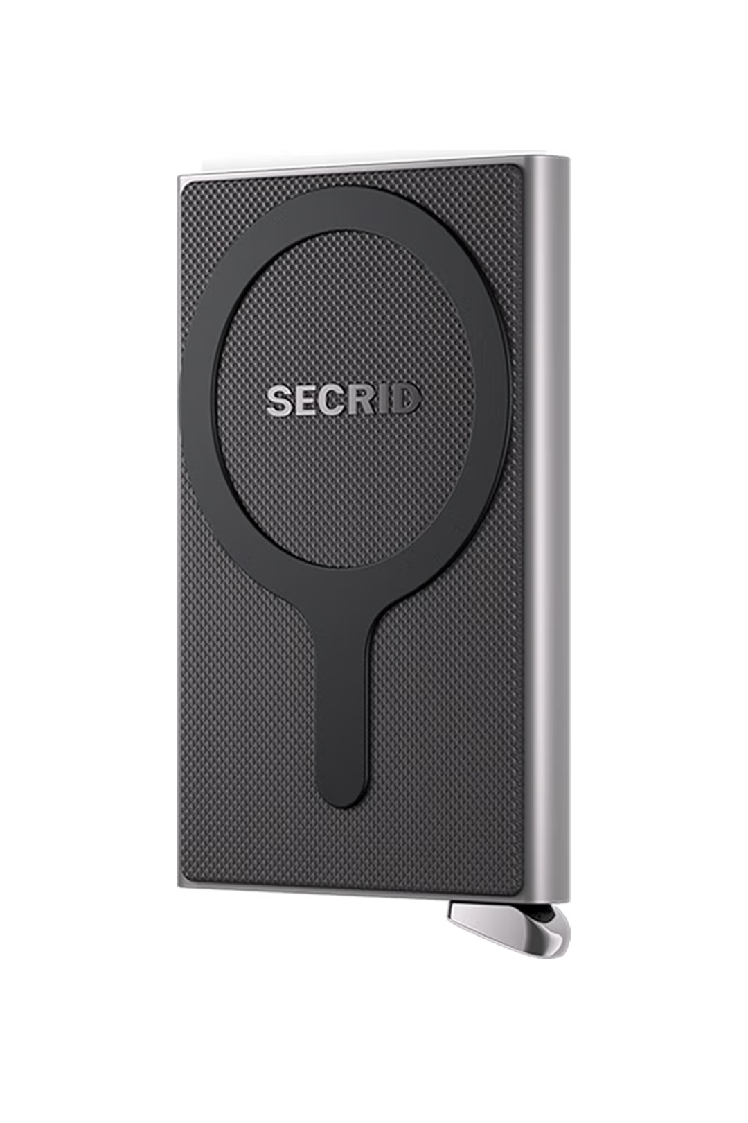 Cardprotector Fluted for Magsafe | Silver - Visual Media Number 1 of 2