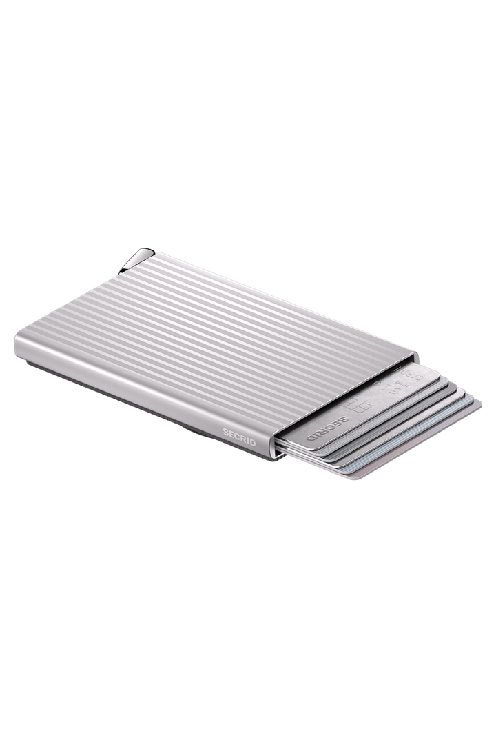 Cardprotector Fluted for Magsafe | Silver - Thumbnail Image Number 2 of 2
