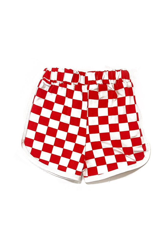 Ska Shorts | Red Checkered - Visual Media Number 2 of 2