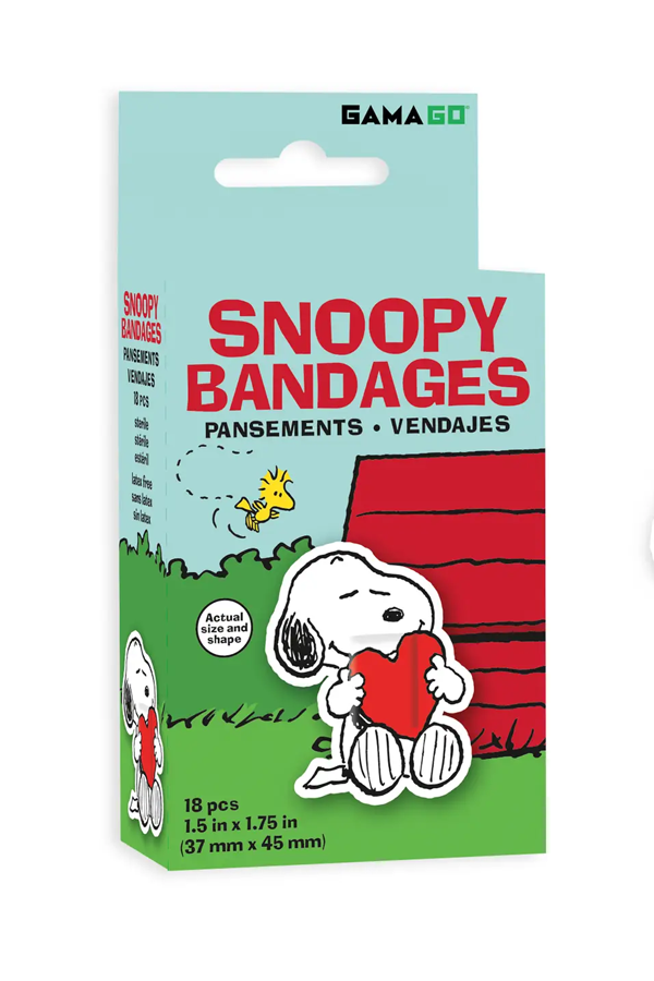 Peanuts Snoopy Adhesive Bandages - Visual Media Number 1 of 2