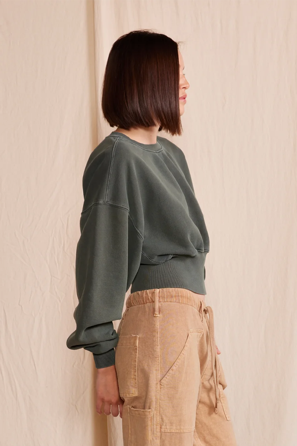 Sonoma Sweatshirt | Forest Green - Thumbnail Image Number 2 of 3
