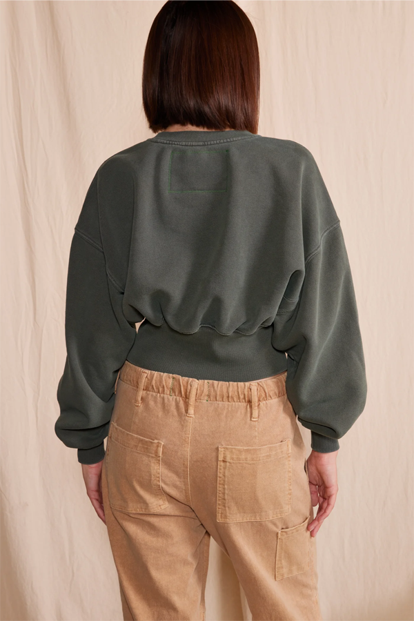 Sonoma Sweatshirt | Forest Green - Thumbnail Image Number 3 of 3
