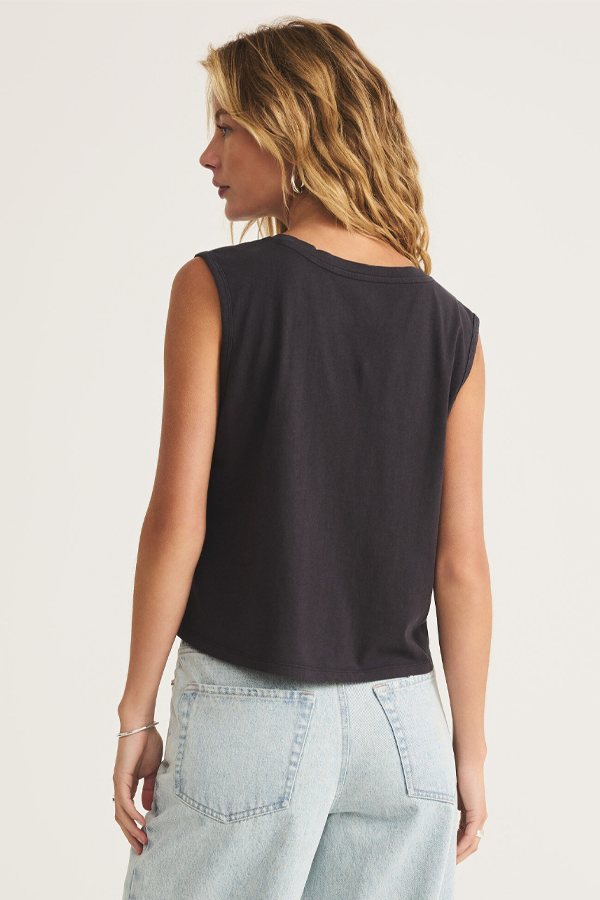 Spritz La Mer Tank | Black Sand - Visual Media Number 3 of 3