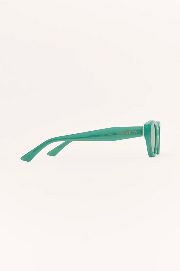 Heatwave Sunglasses | Matcha - Grey - Thumbnail Image Number 4 of 5
