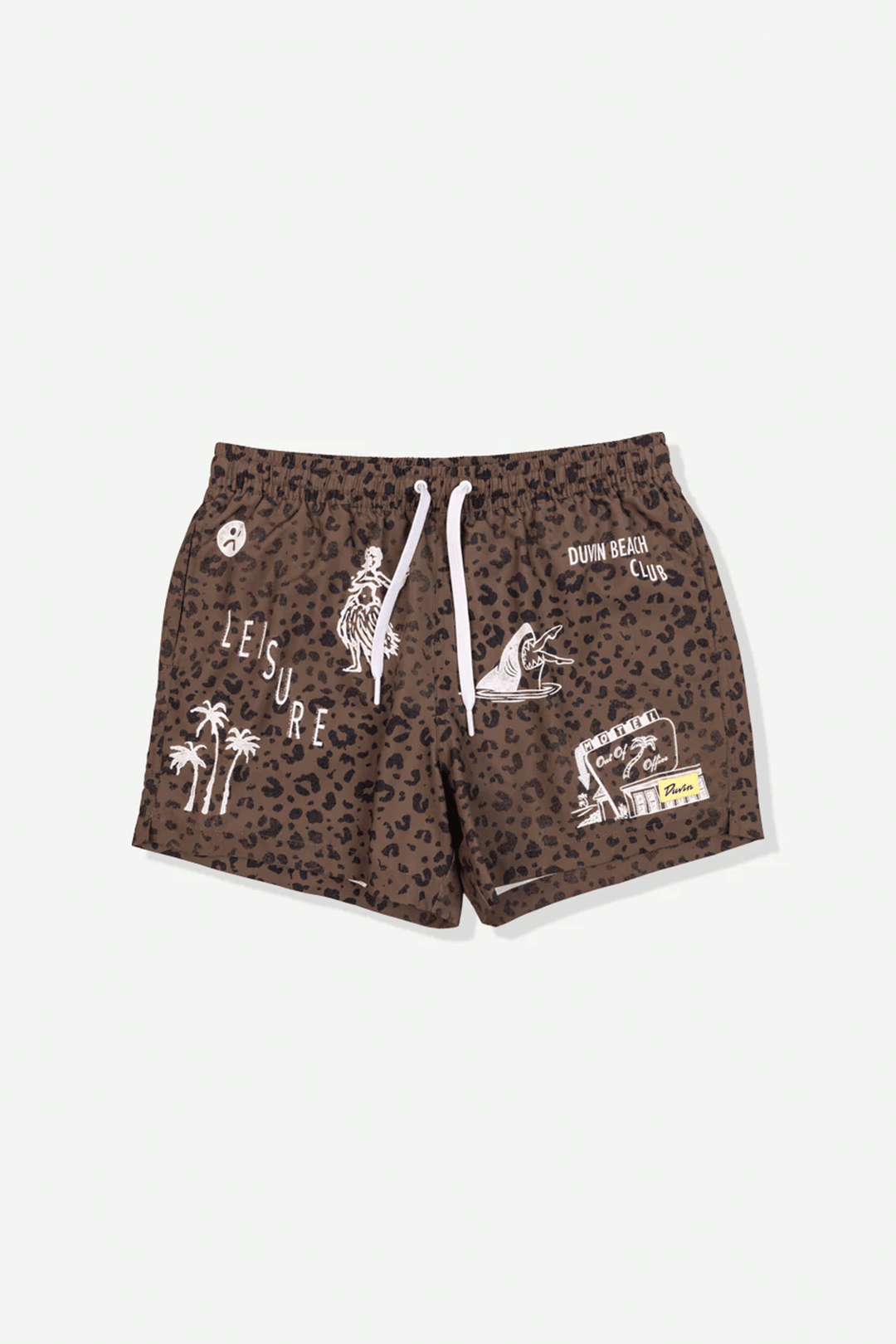 Club Swim Short | Leopard - Visual Media Number 2 of 3