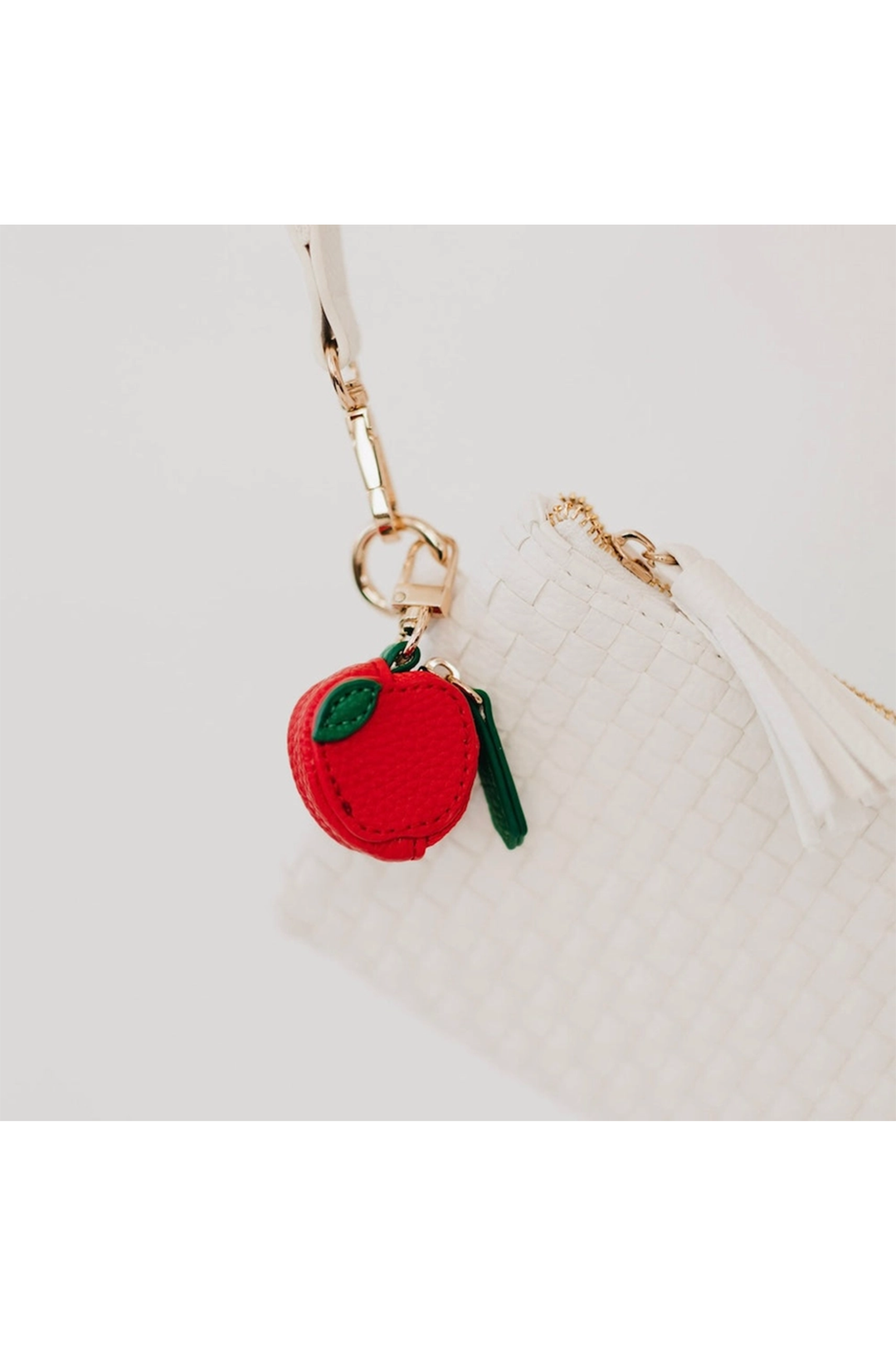 Cutie Fruit Bag Charm | Apple - Visual Media Number 1 of 1