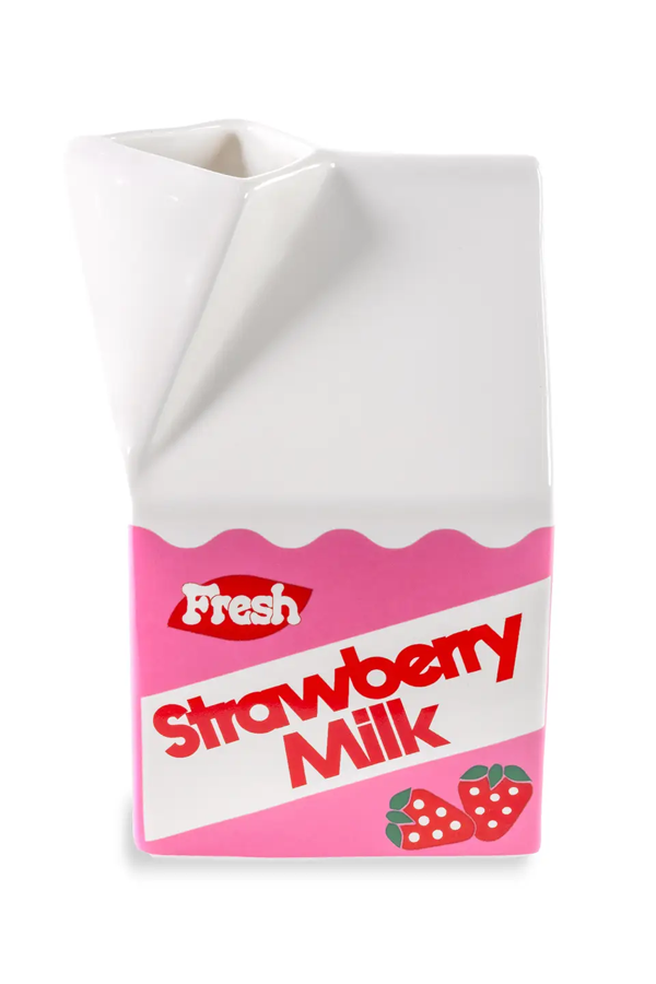 Strawberry Milk Vase - Visual Media Number 2 of 3