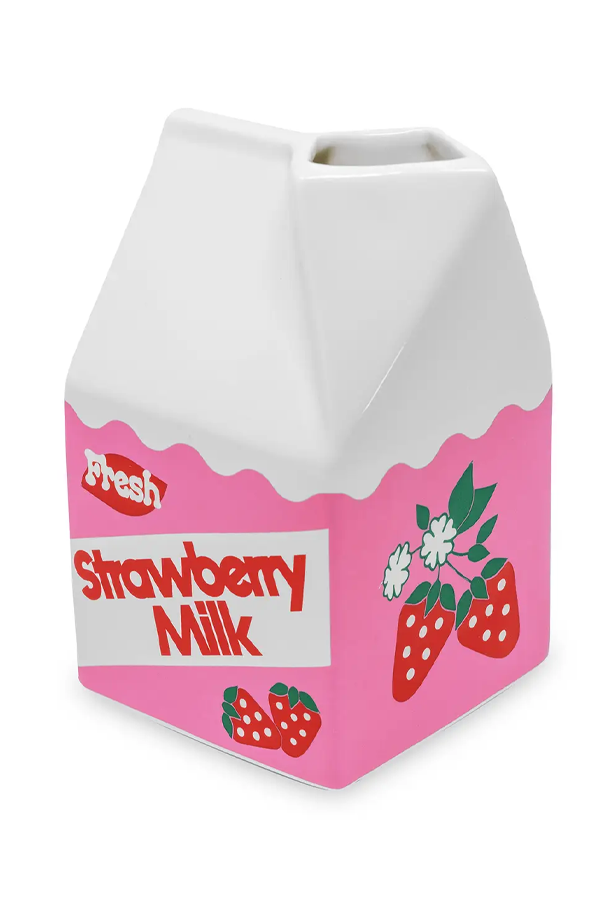 Strawberry Milk Vase - Visual Media Number 3 of 3