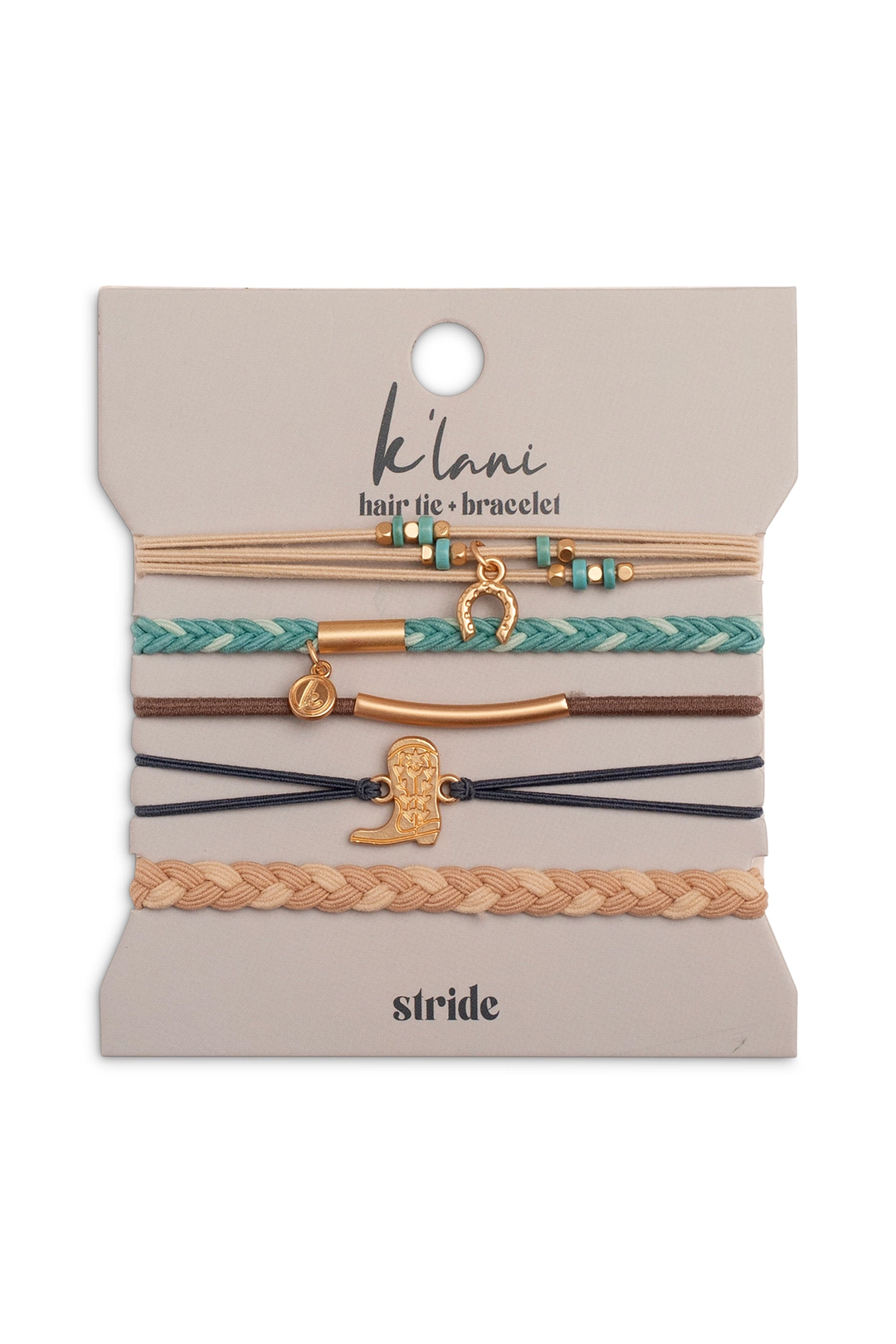 "Stride" Hair Tie Bracelets - Visual Media Number 1 of 1