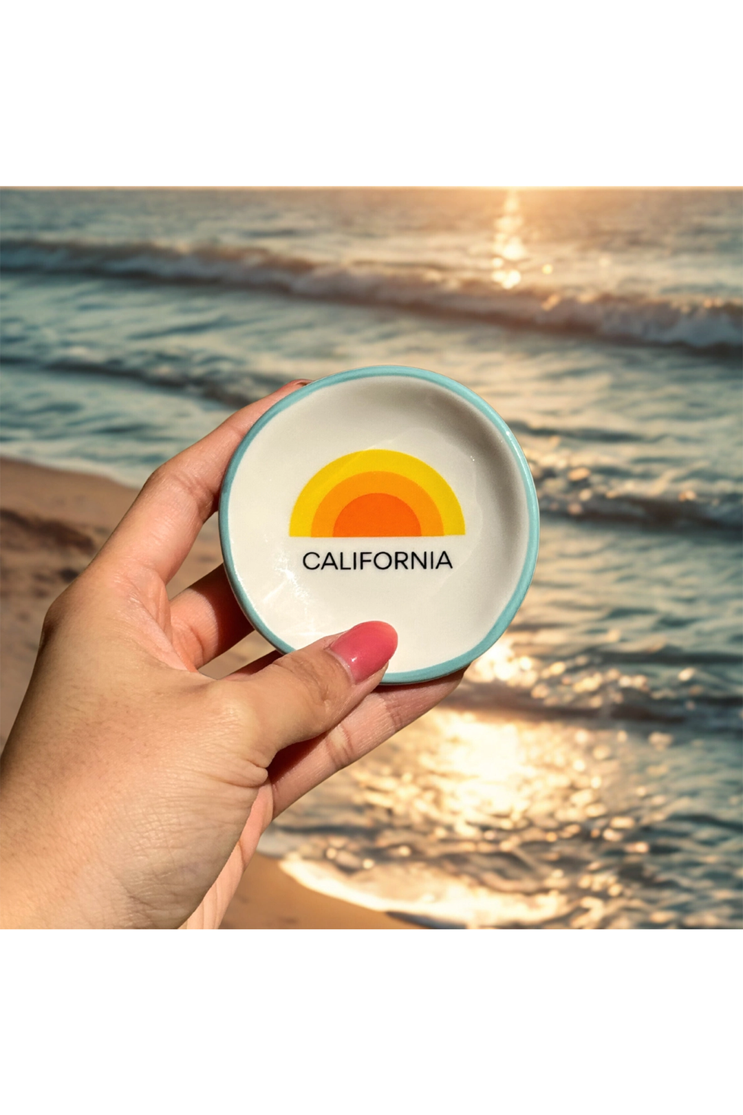 Ring Dish California With Sun - Visual Media Number 1 of 2