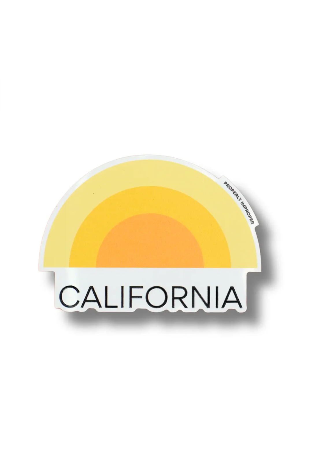 California Sun Sticker - Visual Media Number 1 of 1