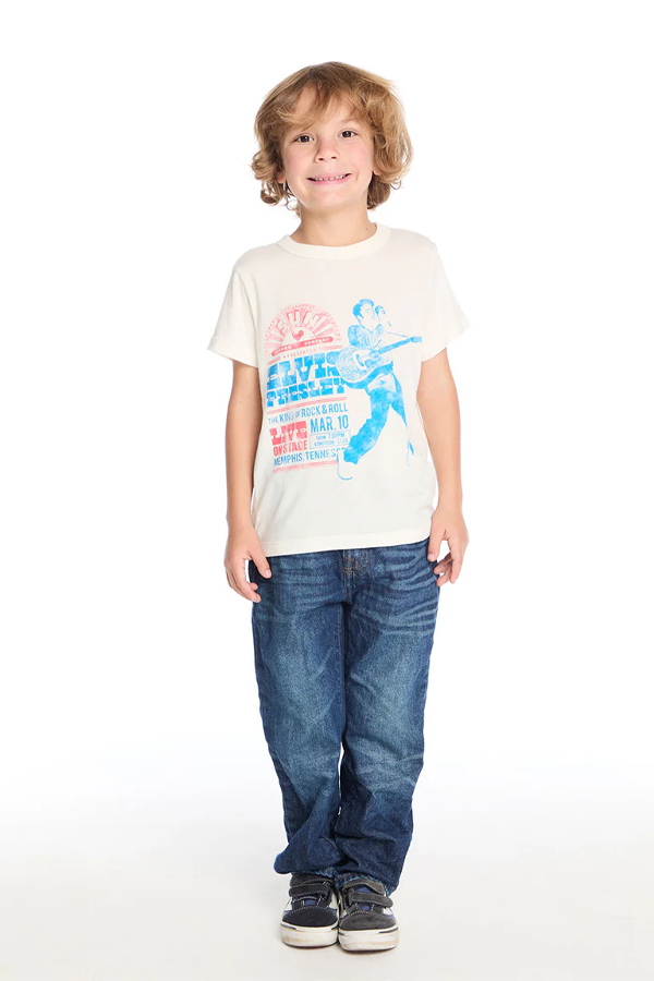 Sun Records Elvis Tee | Starry White - Visual Media Number 1 of 3