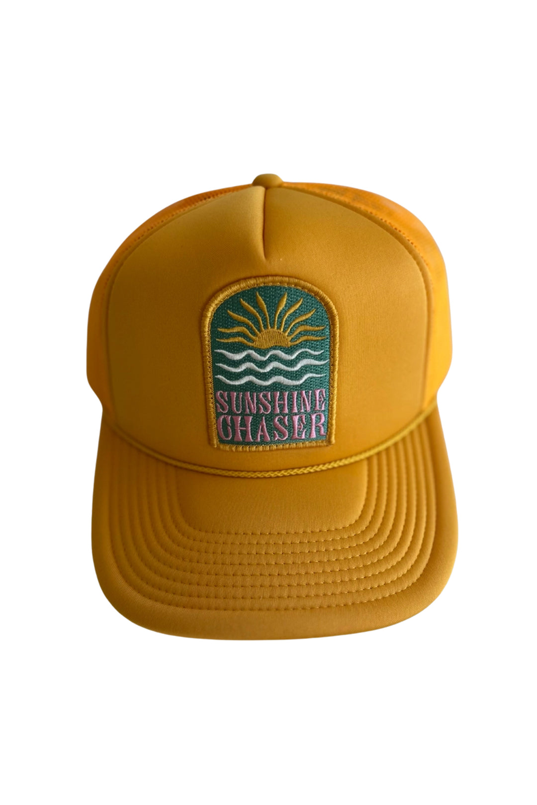 Sunshine Chaser Trucker Hat | Gold - Visual Media Number 1 of 1