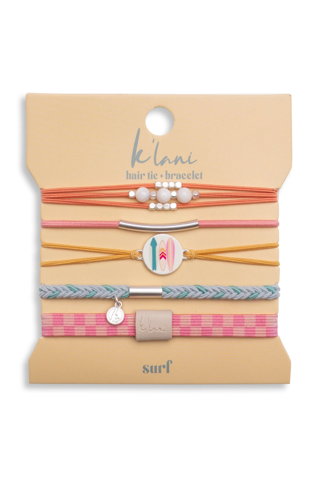 "Surf" Hair Tie Bracelets - Visual Media Number 1 of 1
