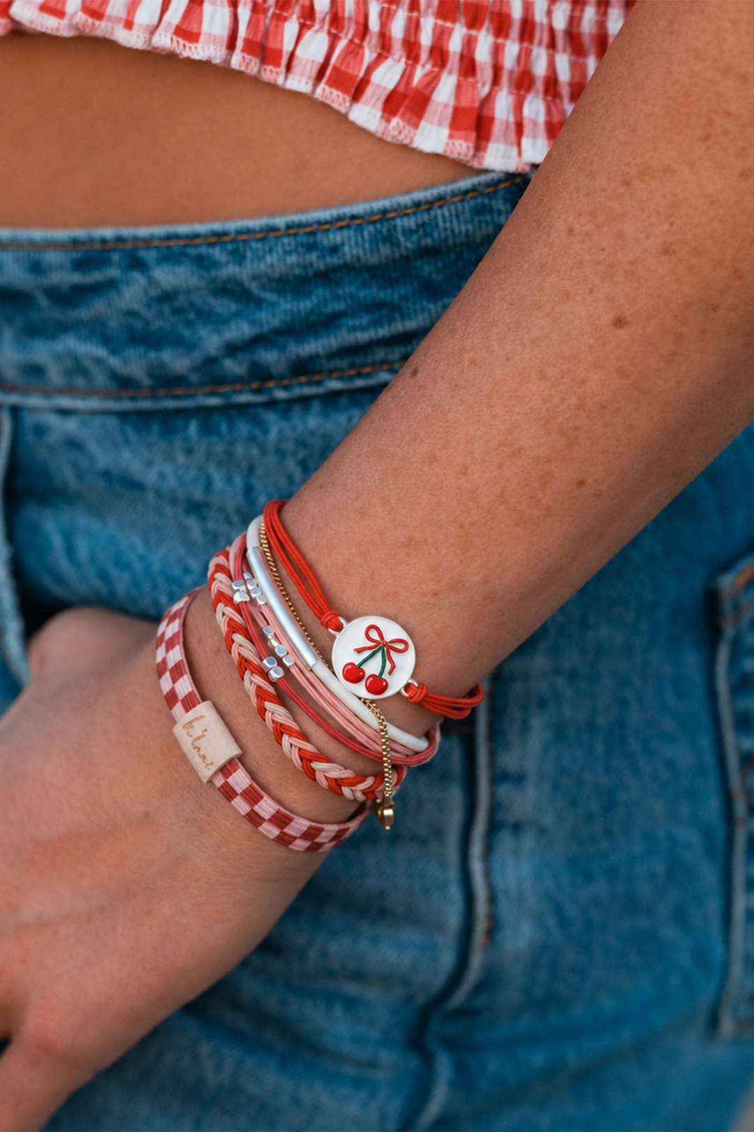 "Sweet" Hair Tie Bracelets - Visual Media Number 1 of 1