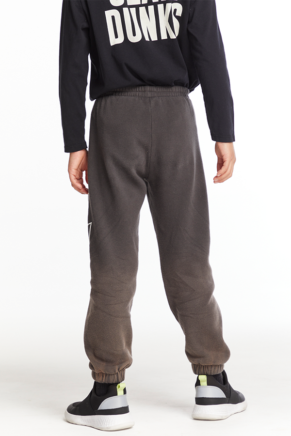 Ombre Lightning Bolt Pants | Faded Black - Visual Media Number 3 of 3