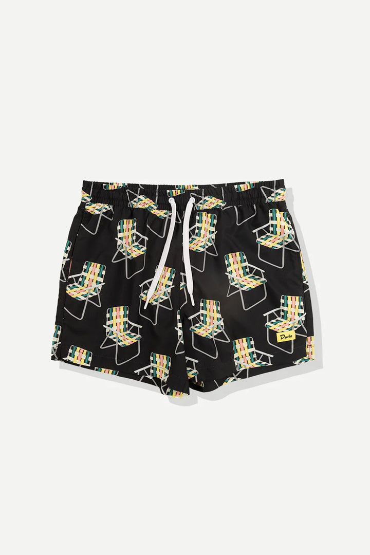 Beach Chair Swim Short | Black - Thumbnail Image Number 1 of 2
