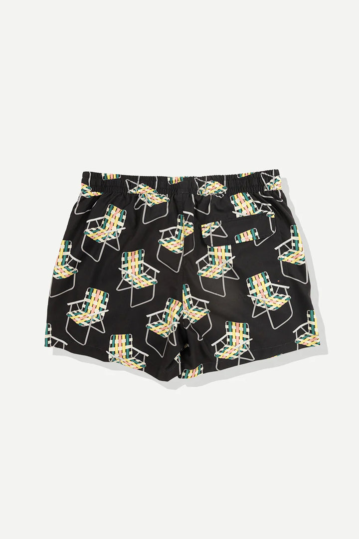 Beach Chair Swim Short | Black - Thumbnail Image Number 2 of 2
