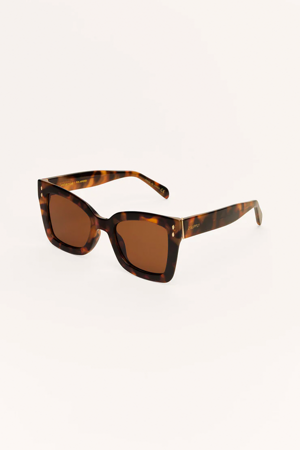 Confidential Sunglasses | Brown Tortoise - Brown - Thumbnail Image Number 4 of 5
